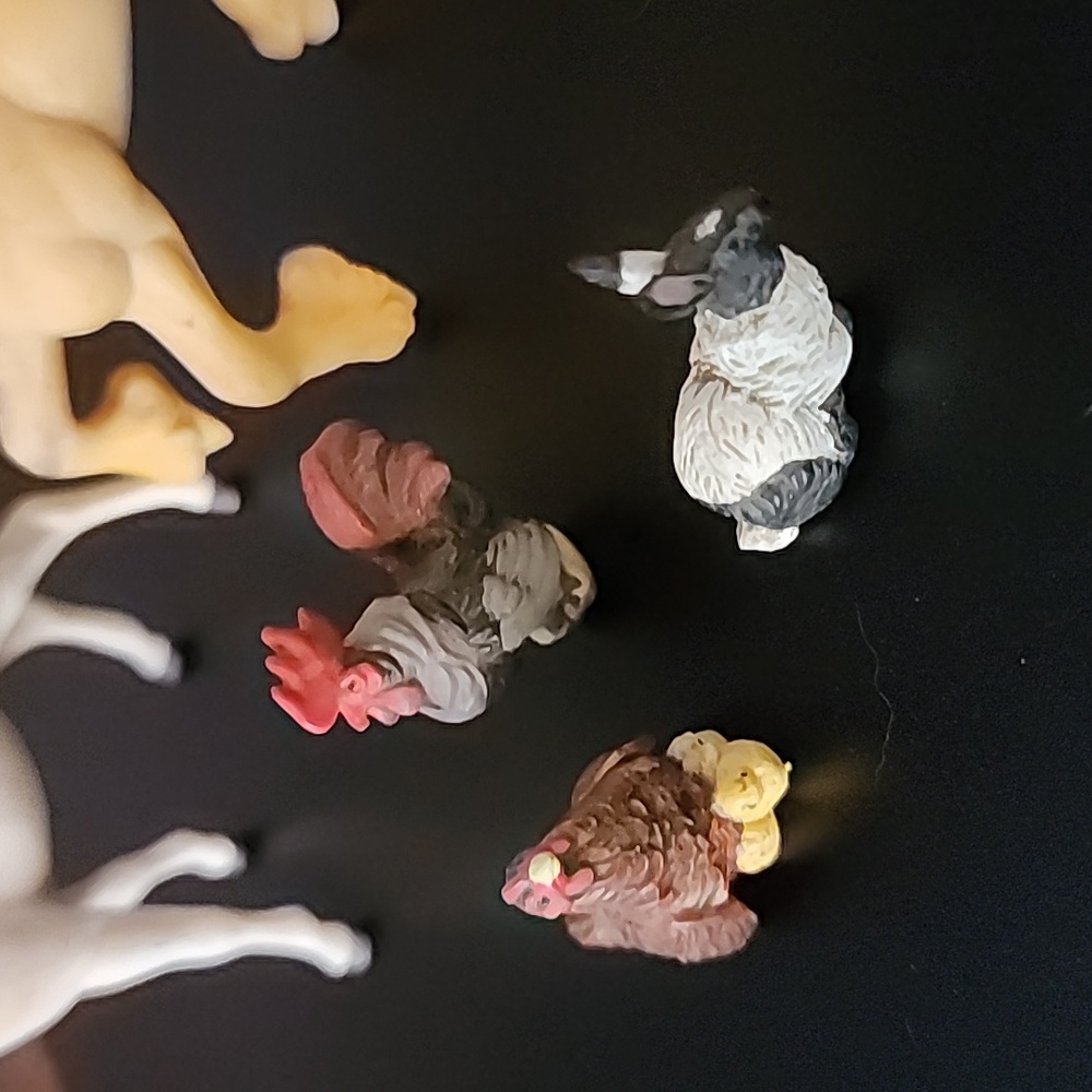 Bryer minature Horses vintage from 1999. Incl. Hen,Roost and Rabbit, also Bryer. - Picture 6 of 7